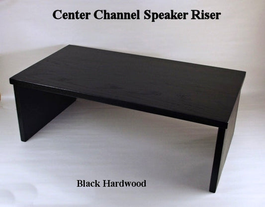 Center Channel Speaker Riser Made to Order 34" Length
