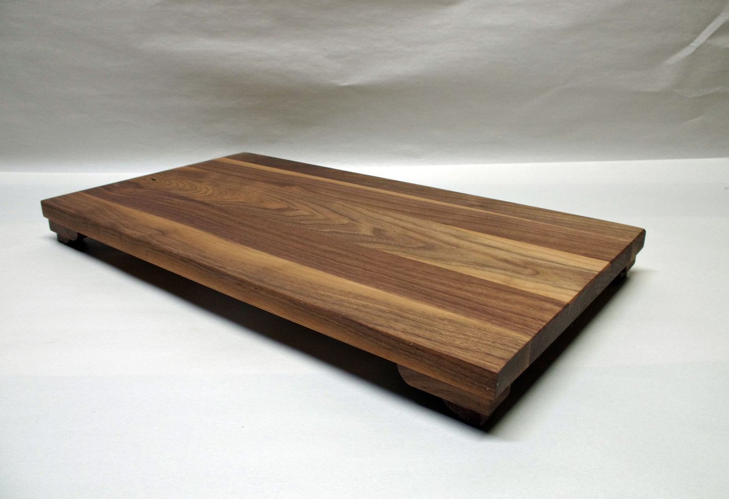 2183 -SOLD 08-15-2025 - Bonsai Stand Low Profile 18 3/8"L - 10"W - 1 5/8"H Natural Walnut Hardwood