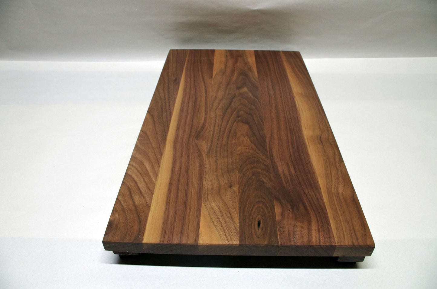 2183 -SOLD 08-15-2025 - Bonsai Stand Low Profile 18 3/8"L - 10"W - 1 5/8"H Natural Walnut Hardwood