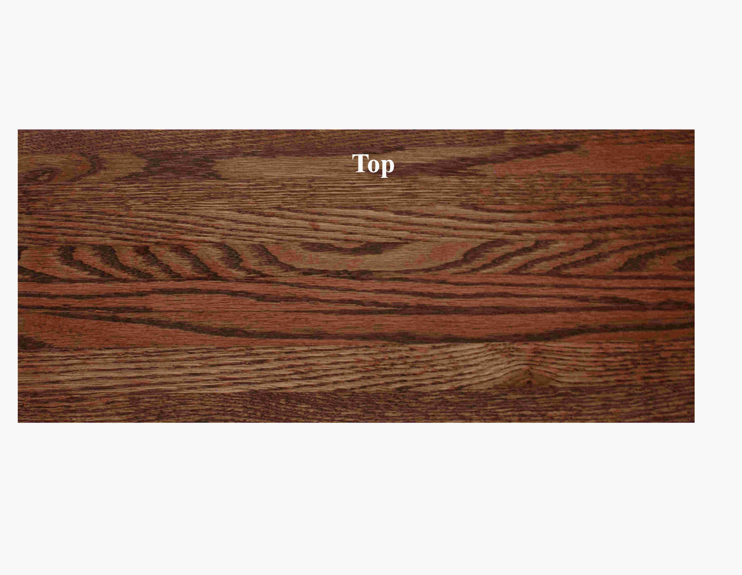 2197 - Bonsai Stand Unique Dark Red Oak Hardwood Length 17 3/4 x 7 3/4 Width x 4 Height Show Quality collectible display