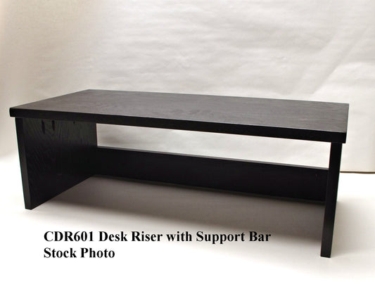 CDR601 Desk Riser with Support Bar - 22" Length