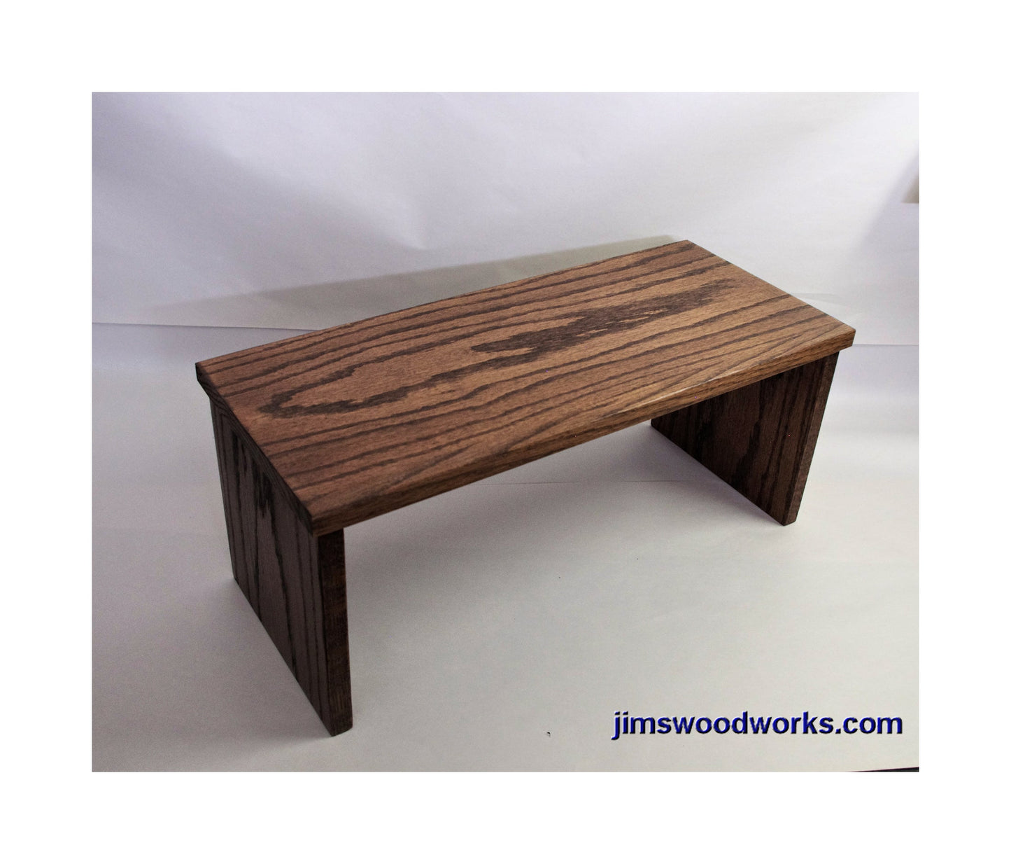 IN STOCK - Channel Speaker TV Riser 21L-9W-9H Dark Red Oak