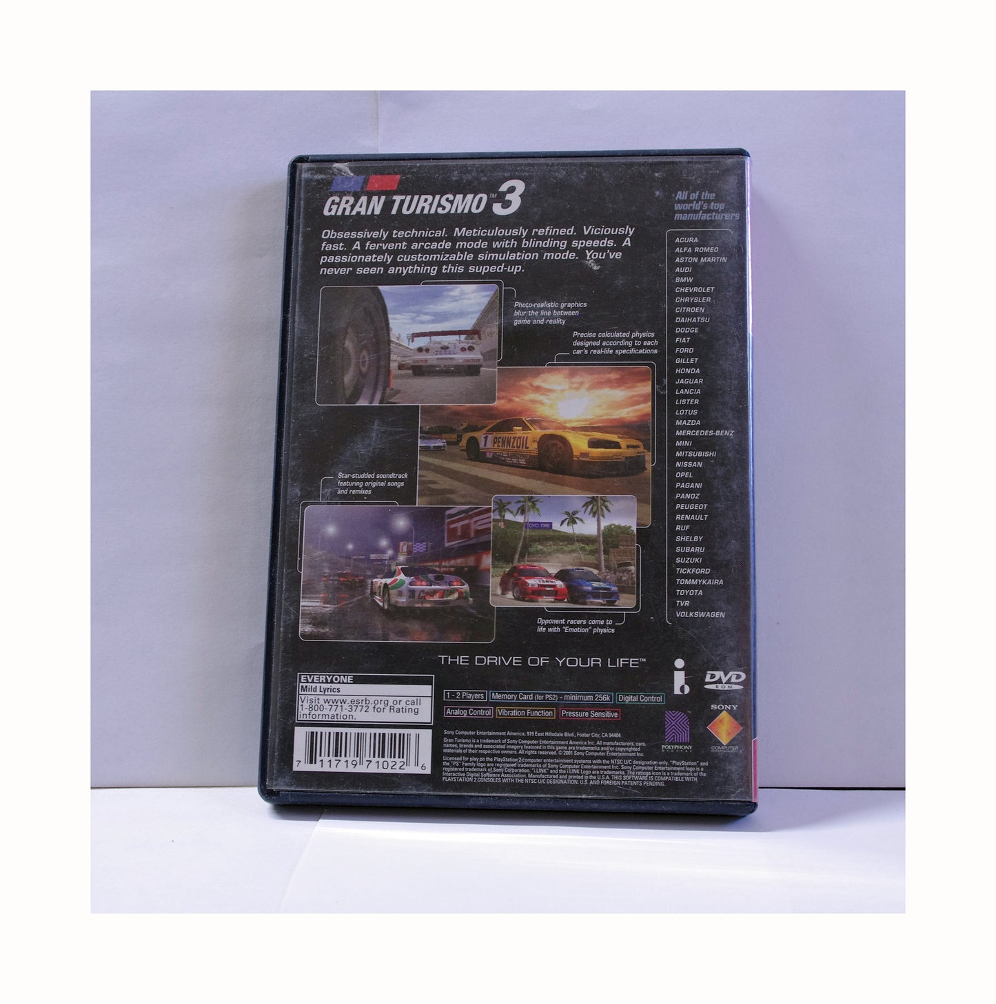 PlayStation 2 Game - Gran Turismo 3 A-Spec