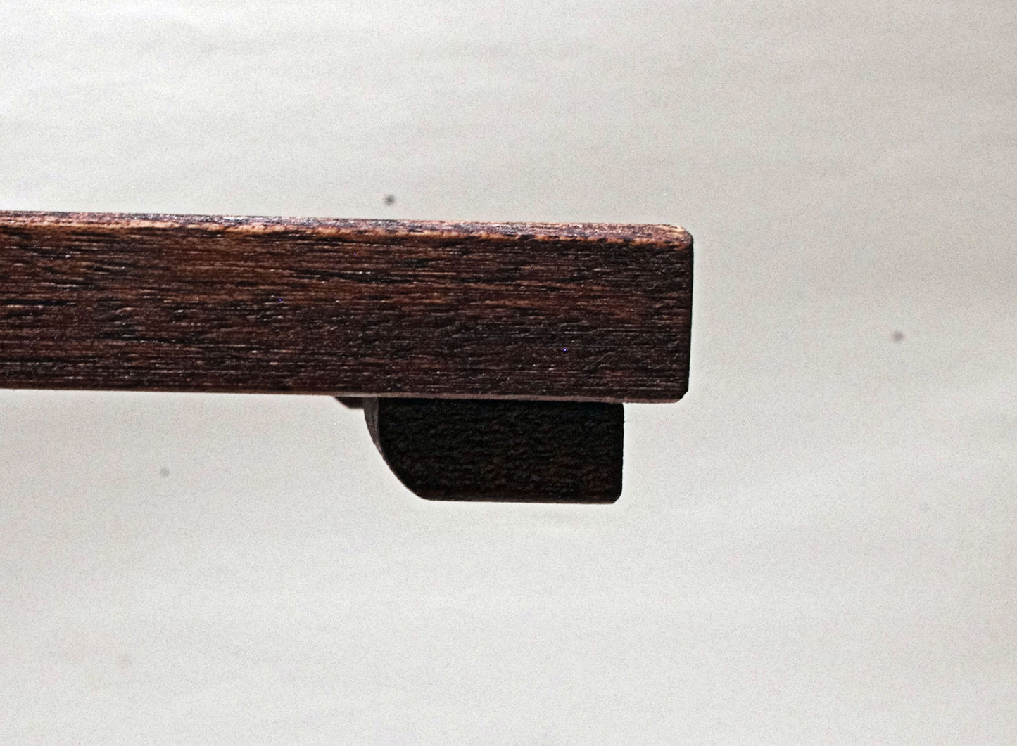 2163 - Bonsai Stand Table Low Profile Shohin Mame 9.125"L - 5.5"W -1"H African Mahogany