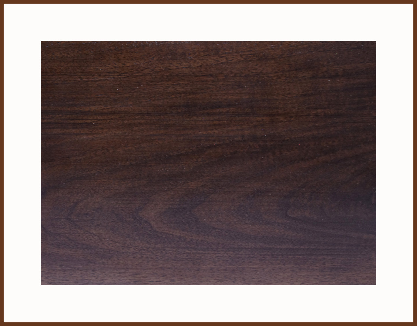 Sold - Curved Leg Bonsai Stand Walnut Hardwood with a Dark Walnut Finish 12.25"L-8.75"W-4H