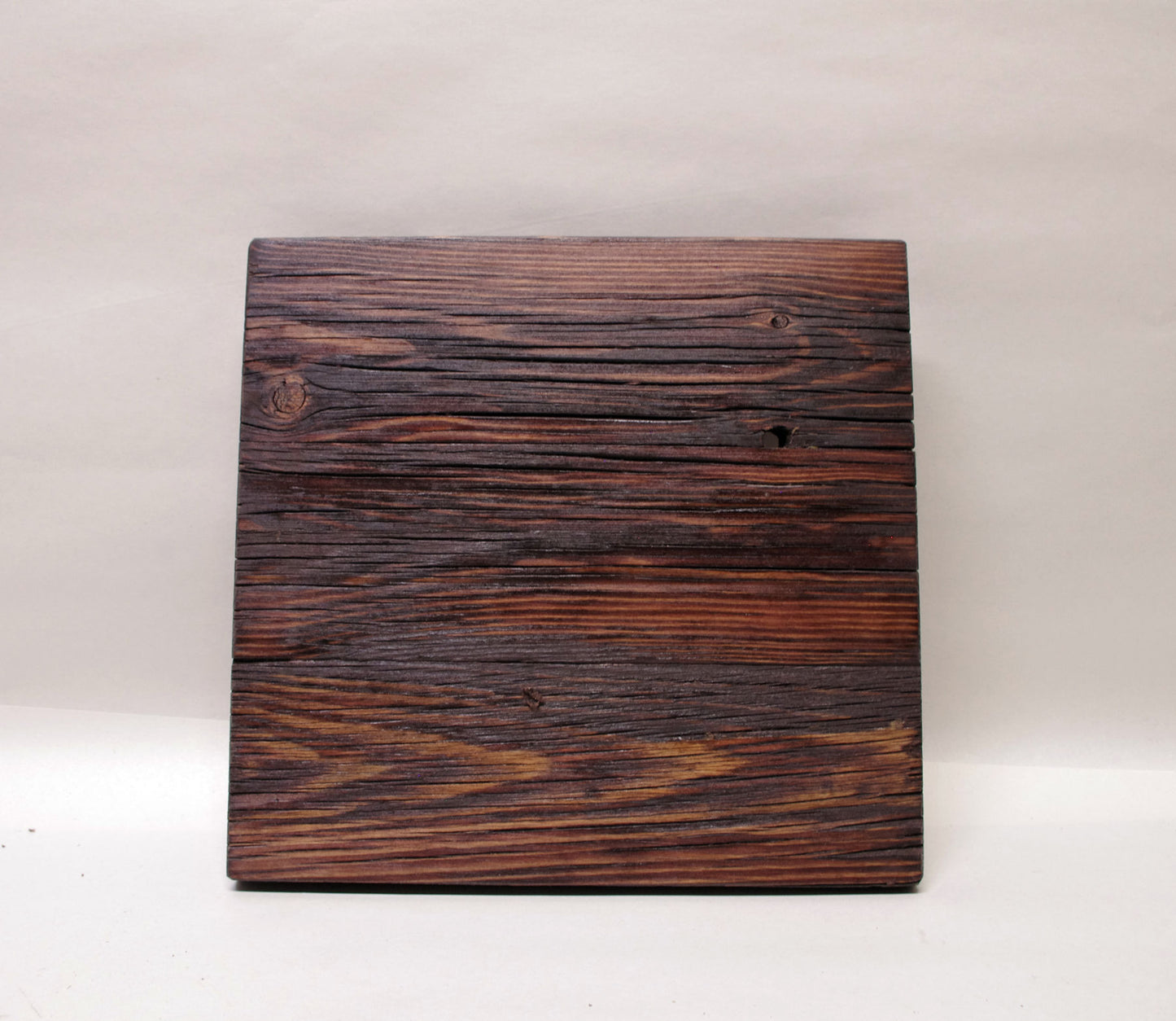 2166 - Bonsai Stand - Rustic - Low Profile 9.75L - 9.25"W - 1.25"H w/ Live Edge 2166