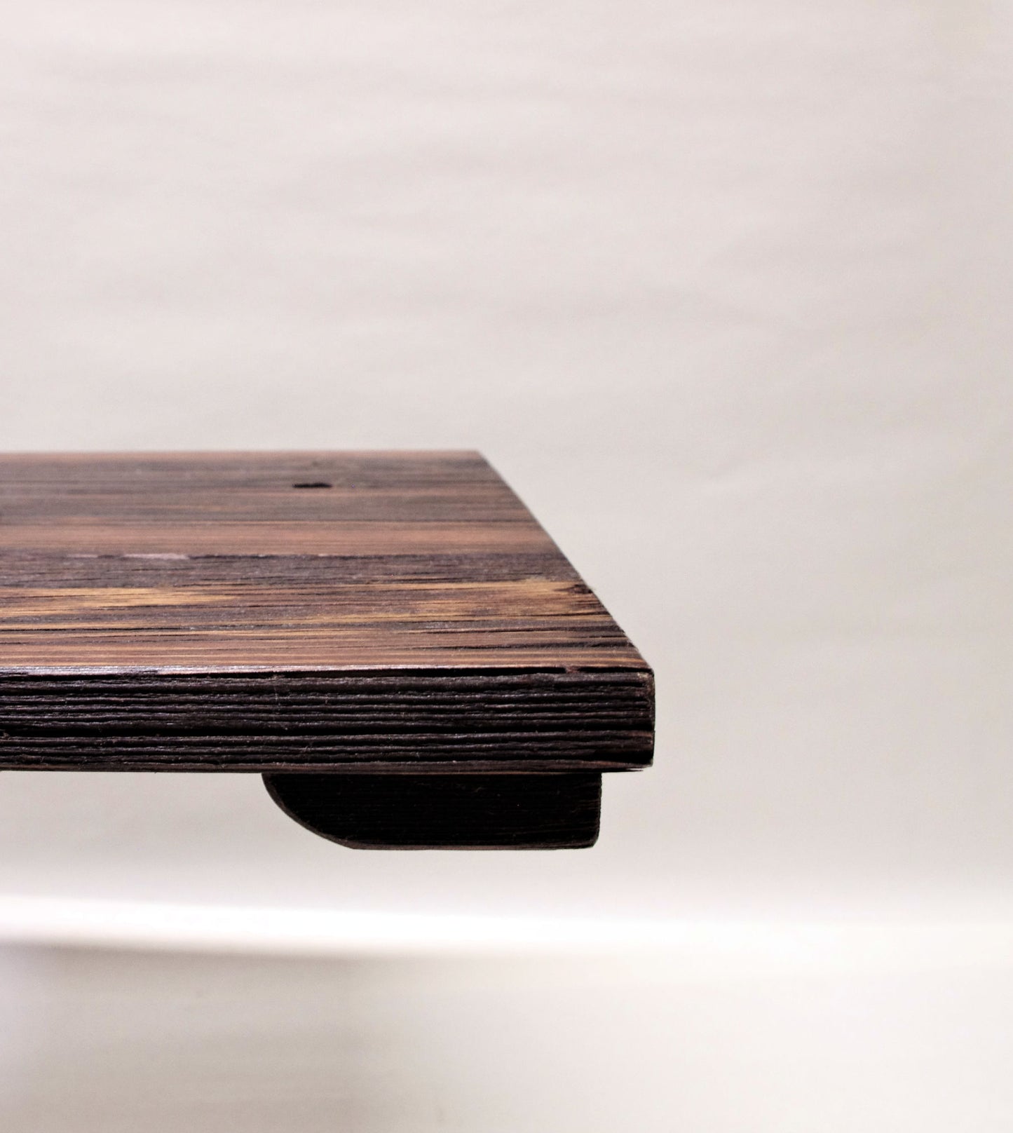 2166 - Bonsai Stand - Rustic - Low Profile 9.75L - 9.25"W - 1.25"H w/ Live Edge 2166