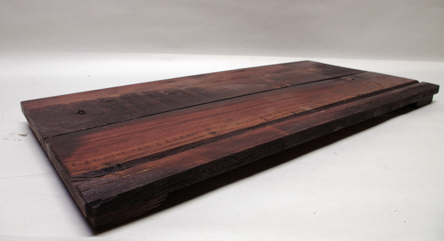 2169 - Bonsai Stand - Rustic - Low Profile 19"L - 9"W - 1.125H w/ Live Edge