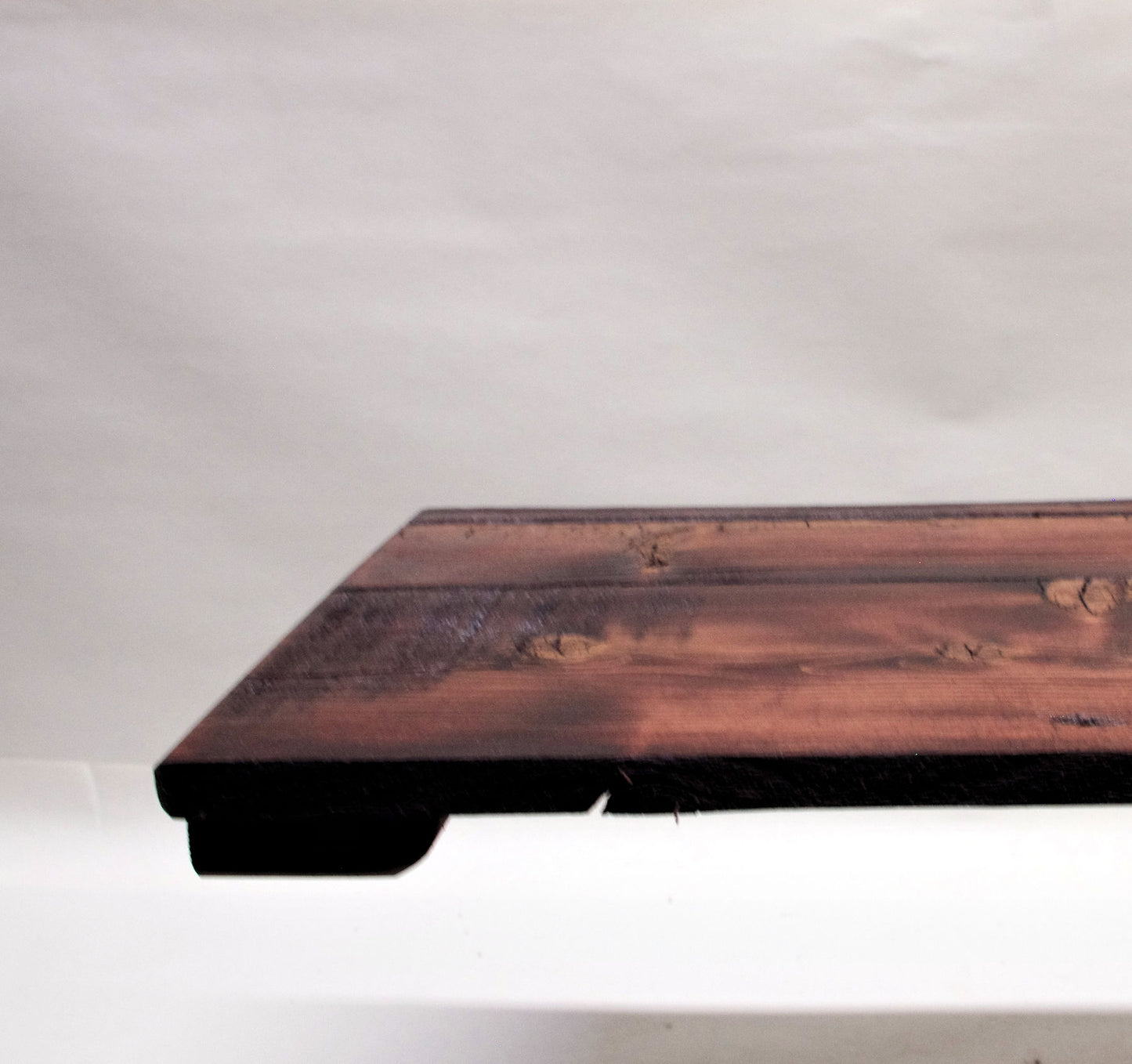 2169 - Bonsai Stand - Rustic - Low Profile 19"L - 9"W - 1.125H w/ Live Edge