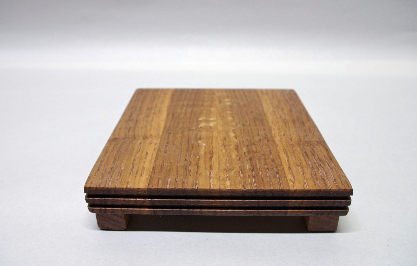 2139 - Bonsai Stand Shohin Natural White Oak - 5.5" x 5"