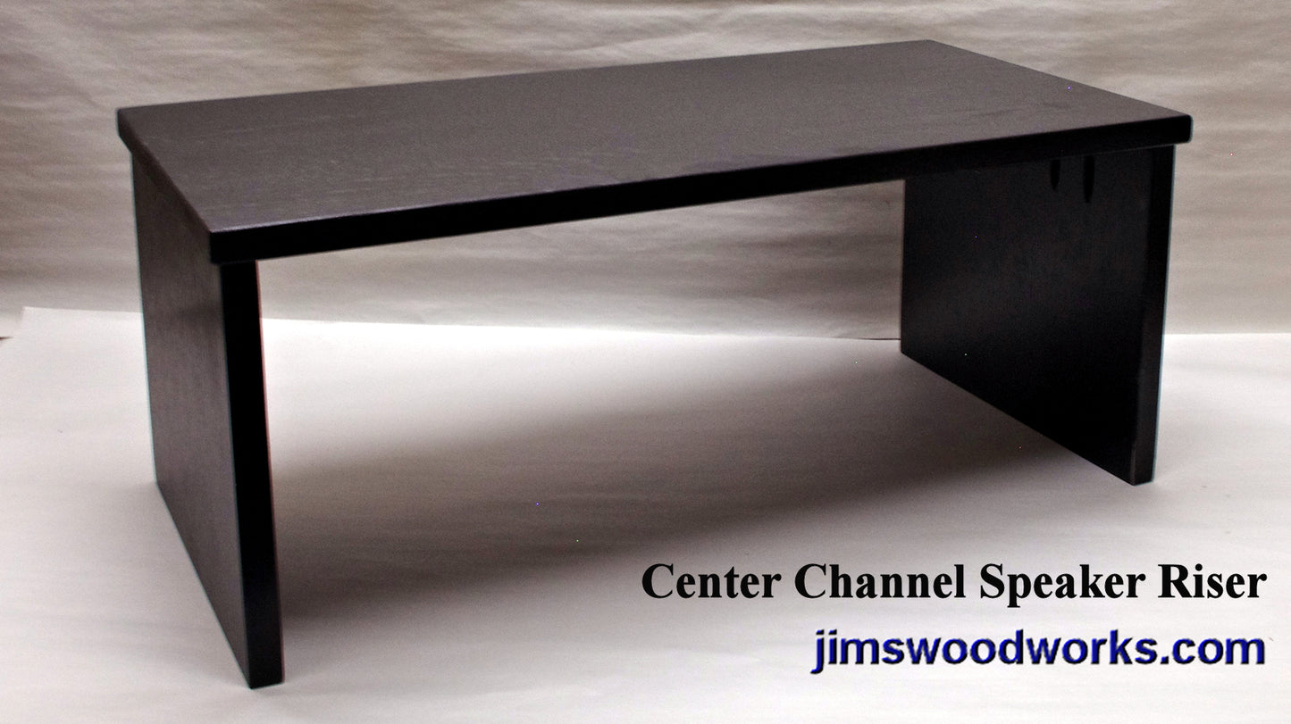 Special Order - Center Channel Speaker Riser - 25" Length