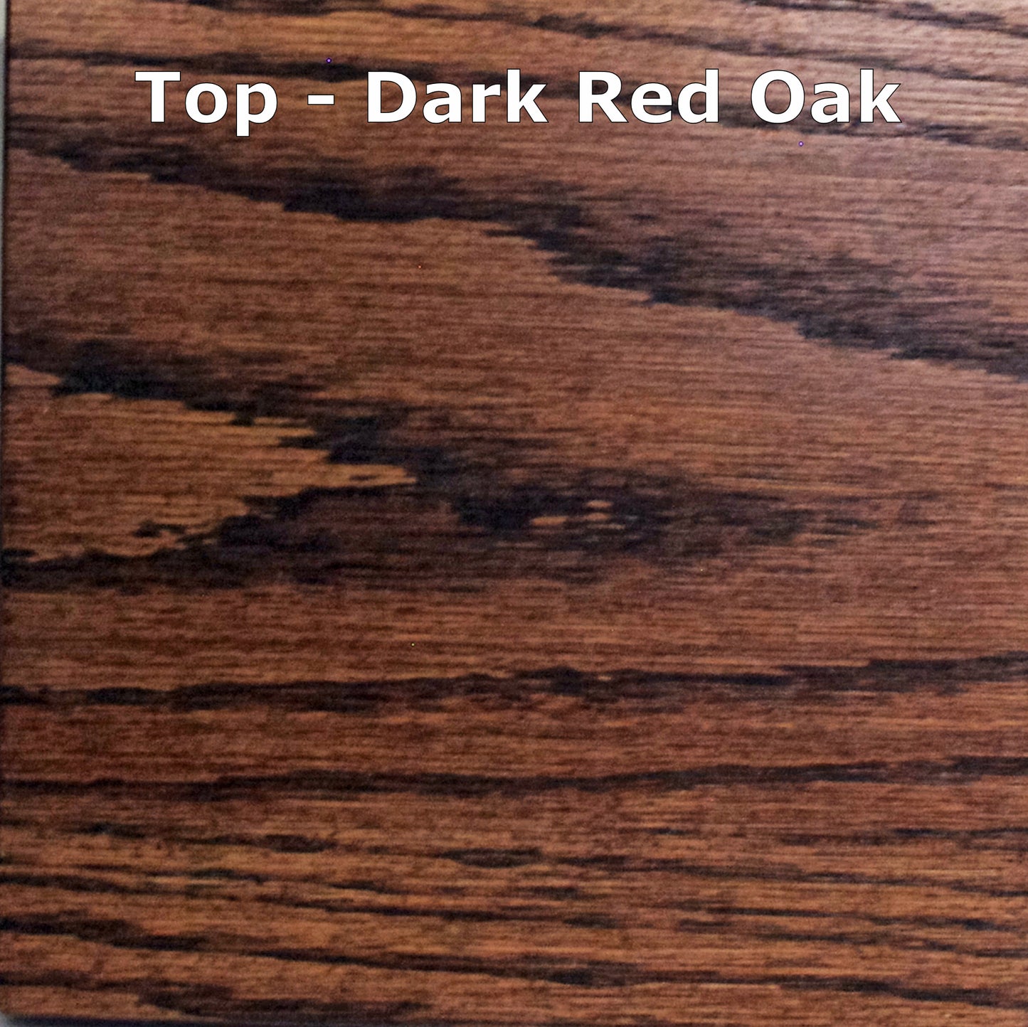 SOLD 08-03-2023 - Low Profile Bonsai Stand 7.25L - 7.25W - 1.25H Dark Red Oak