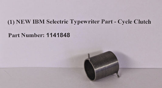 1 - New (old stock) IBM Selectric I typewriter part cycle clutch
