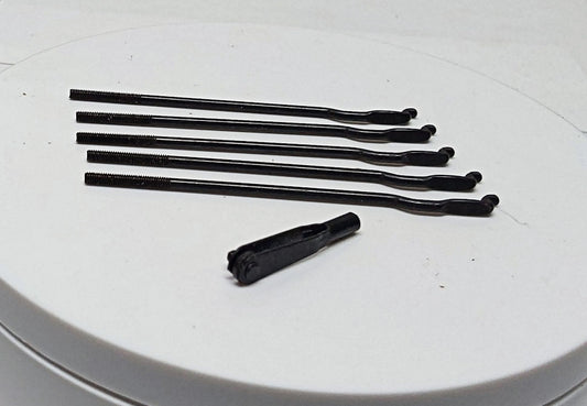 About 5 clevis bars & 1 link - New IBM Selectric  typewriter parts