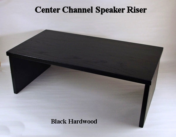 Center Channel Speaker Riser Made to Order 33" Length