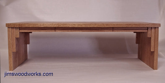 CDR201 Formal Desk Riser Made to Order - 22" Length