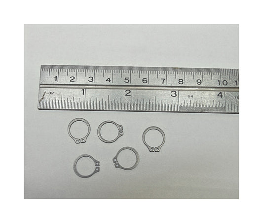 5 Shaft clips -  parts for IBM Selectric typewriters
