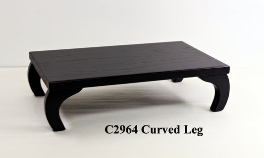 Bonsai Stand Curved Leg C2964 Made to Order 35" Length