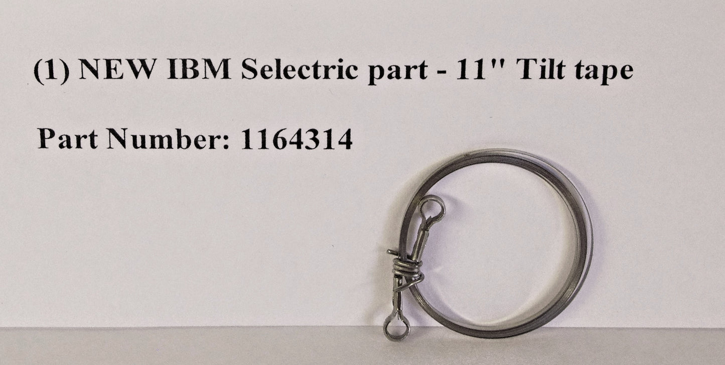 1 - New IBM Selectric II typewriter 11" tilt tape