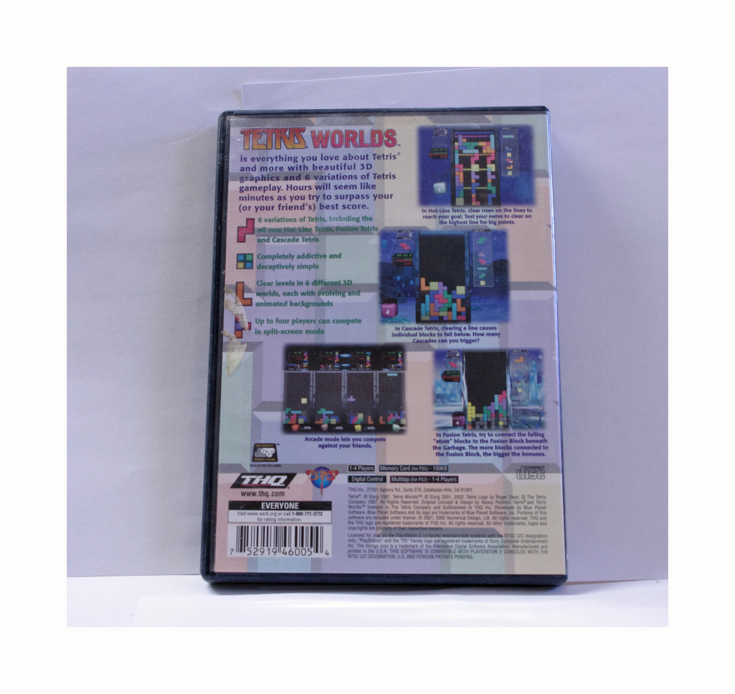 PlayStation 2 Game - Tetris Worlds
