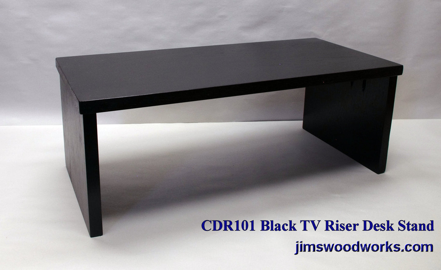 Special Order - Black CDR101 Standard TV Stand Desk Riser - 40" length, 15" width, 8" height