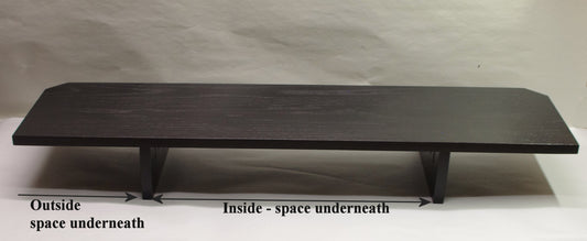 Special Order - CDR101 Corner Stand Desk Riser - 39" Length, 10" Wide, 5" tall